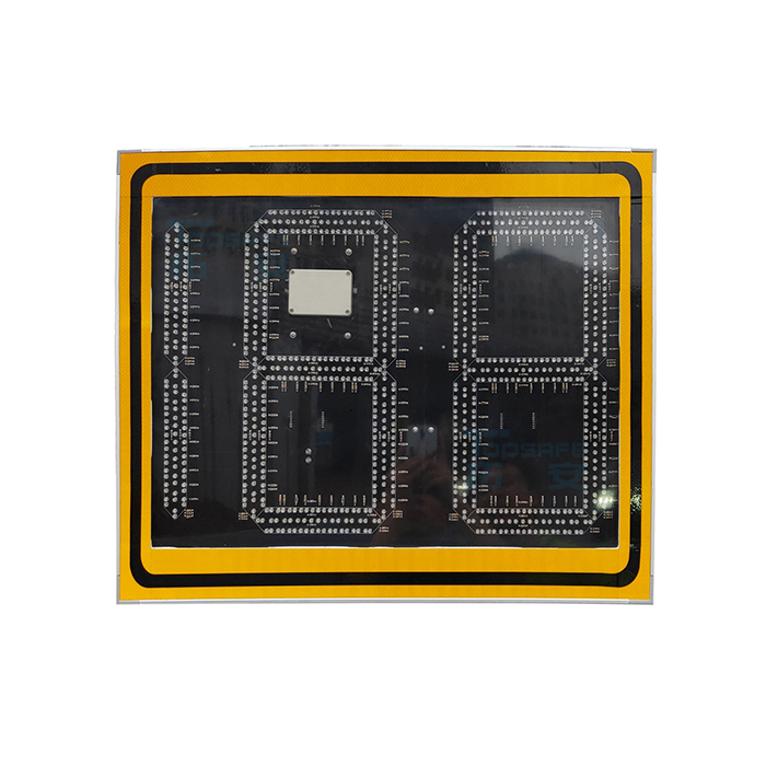 太陽能雷達(dá)測速標(biāo)牌