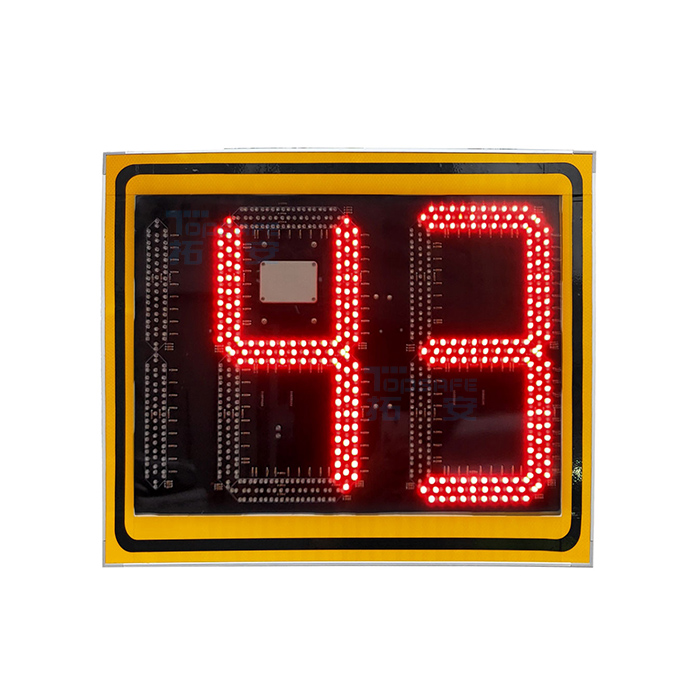 太陽能雷達(dá)測速標(biāo)牌