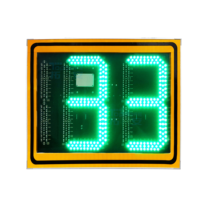 太陽能雷達(dá)測速標(biāo)牌